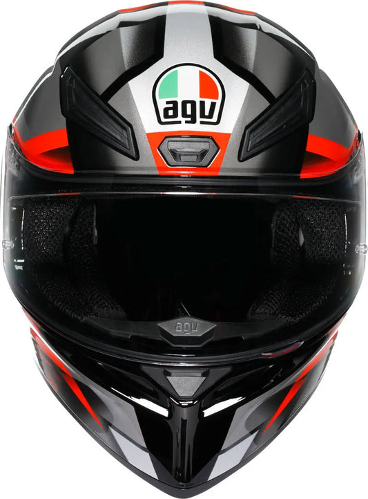 AGV K1 S Fastlap Helmet Black/Grey/Red AGV