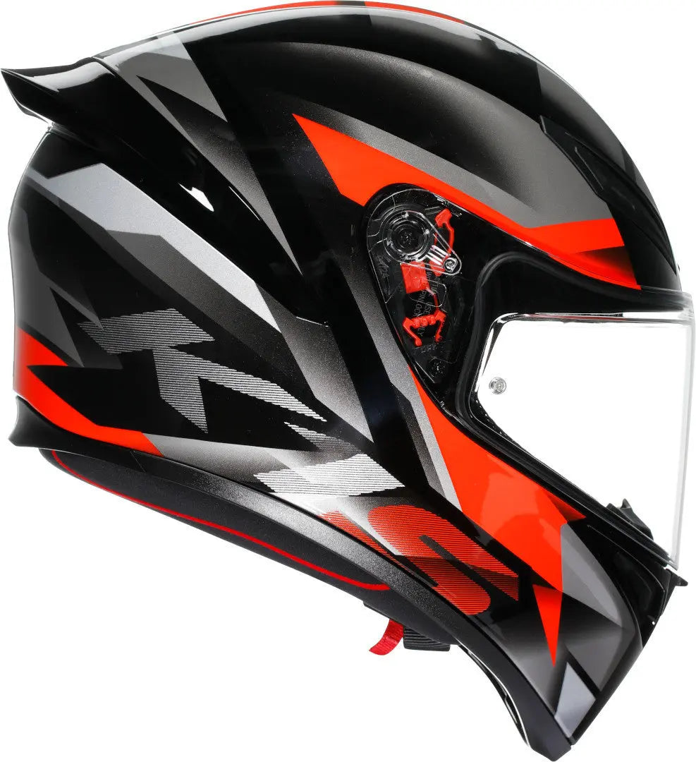 AGV K1 S Fastlap Helmet Black/Grey/Red AGV