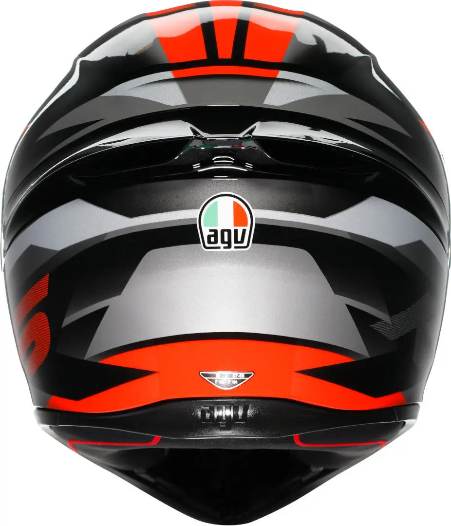 AGV K1 S Fastlap Helmet Black/Grey/Red AGV