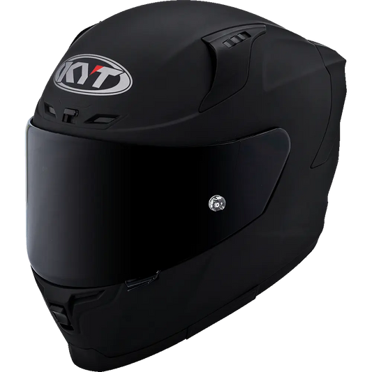 KYT Striker Plain Helmet Matt Black Pathpavers
