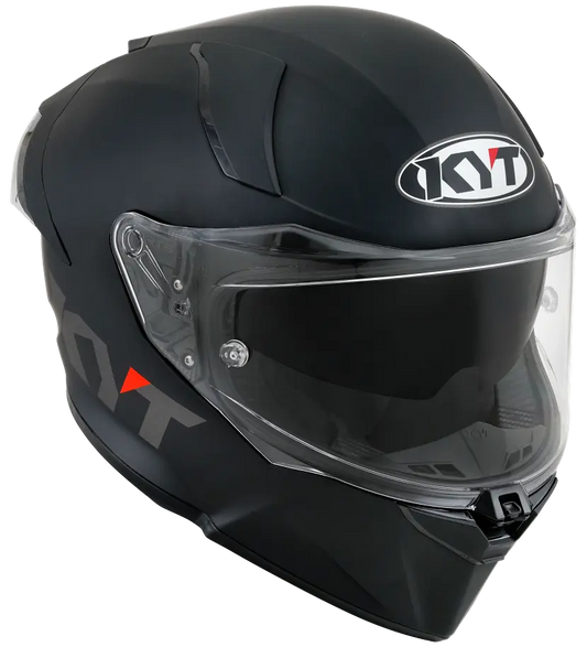 KYT R2R PRO PLAIN MATT BLACK KYT HELMET
