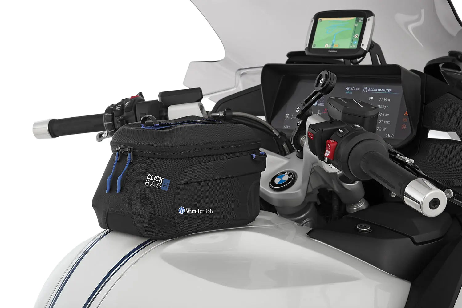 Wunderlich tank bag CLICK BAG 3 - black Wunderlich