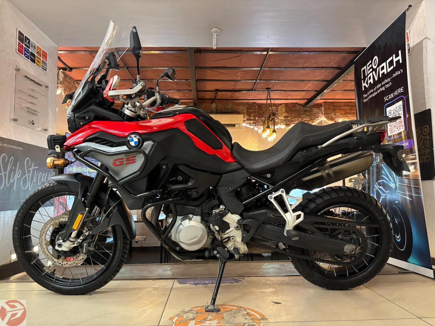BMW F850GS RED (2020 ODISHA REGISTERED) FOR SALE Pathpavers Garage