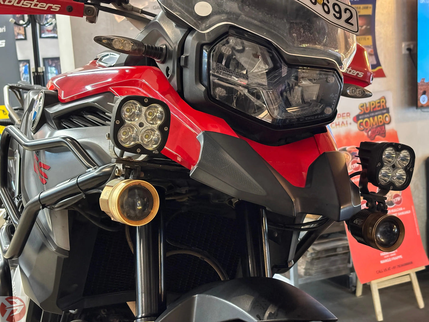 BMW F850GS RED (2020 ODISHA REGISTERED) FOR SALE Pathpavers Garage