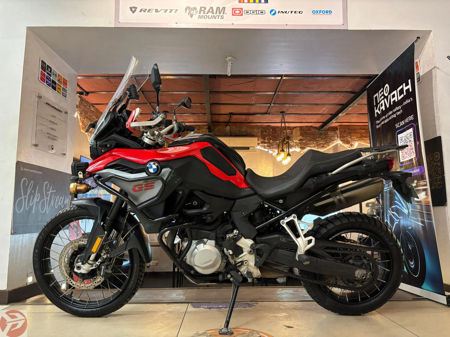 BMW F850GS RED (2020 ODISHA REGISTERED) FOR SALE Pathpavers Garage