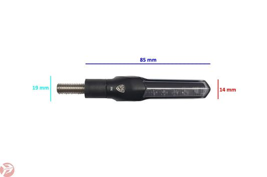 CNC Racing Turn indicator Led Sequential STYLE - HomologatedÂ