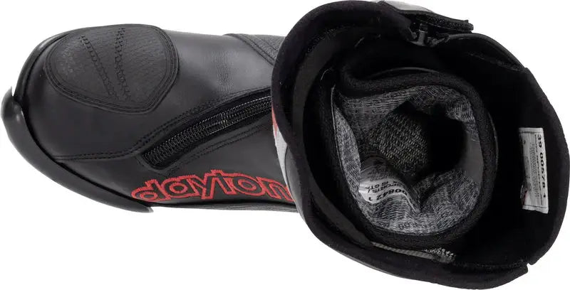 DAYTONA EVO SPORTS NUR AS BOOT (BLACK-RED)