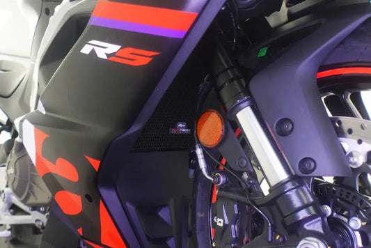 Evotech Radiator Guard - Aprilia RS 457 (2024+) Evotech