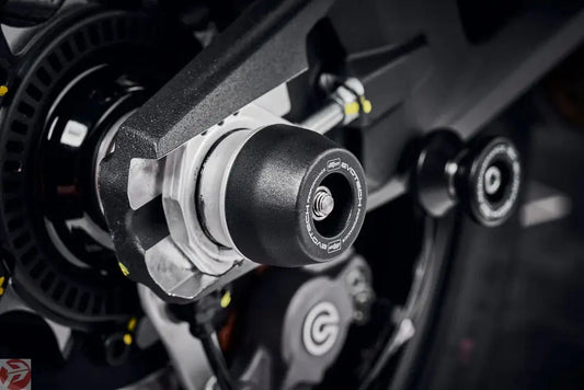 Evotech Performance Rear Spindle Bobbins - Ducati Monster 950 (2021+) Evotech