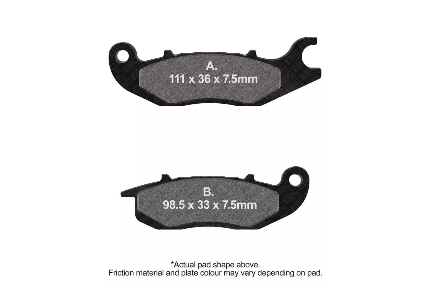 EBC Brake Pad - FA375HH (Front) EBC
