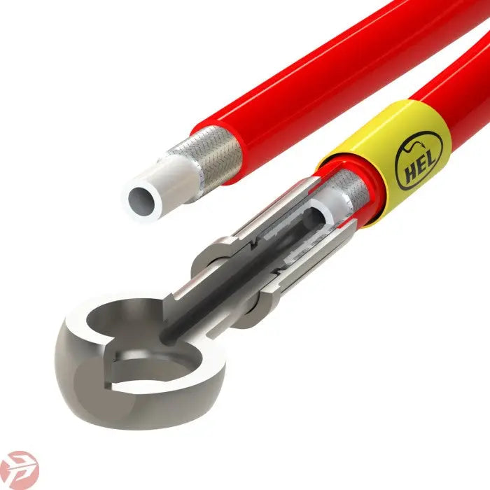 HEL Performance Kawasaki ZX-10R Ninja ABS 2016-2024 Flexible ABS Replacement Brake Lines HEL Stainless Steel BraidedÂ