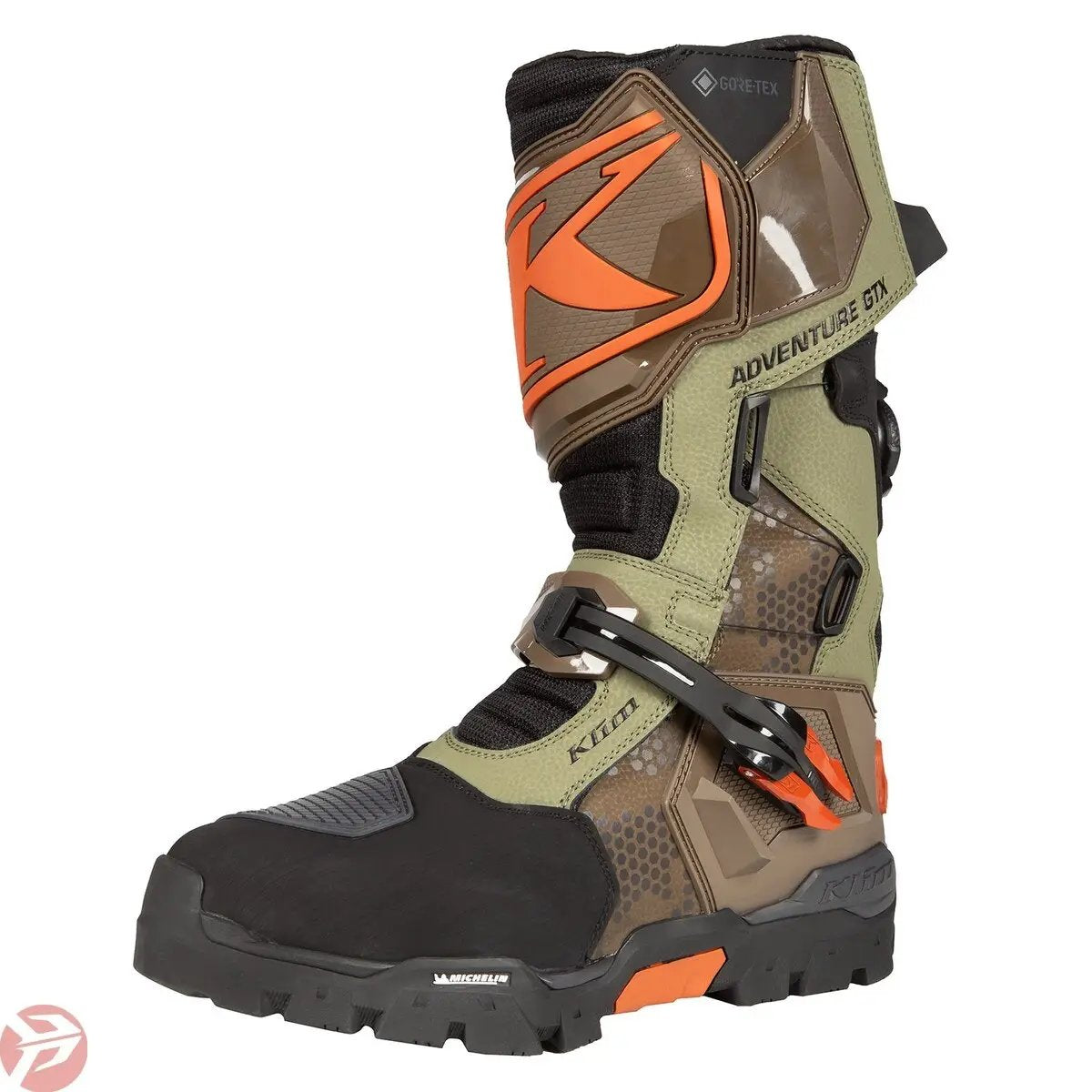 Klim Adventure GTX Boots (Burnt Olive - Potter's Clay)Â