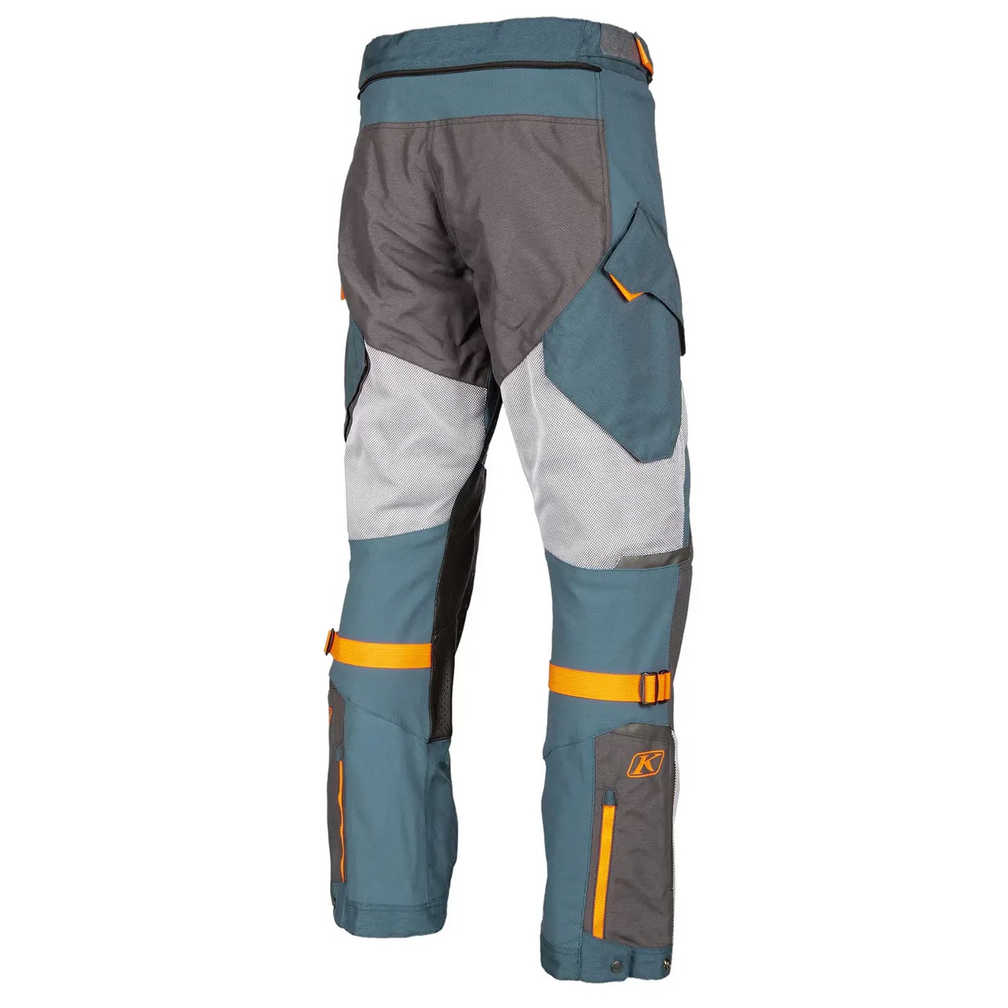 Klim Baja S4 Pant- Petrol - Strike Orange (Closeout)Â