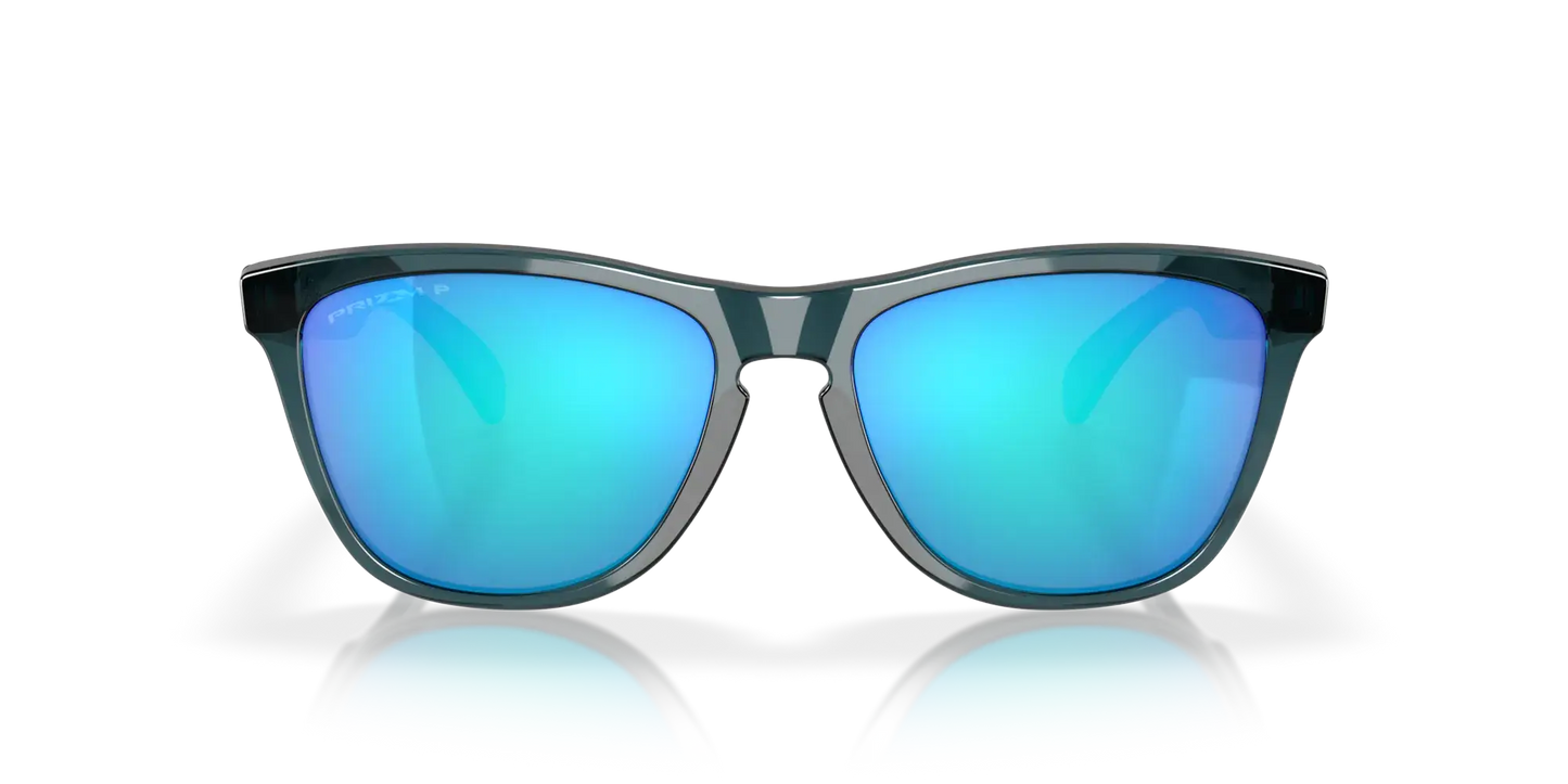 Oakley Frogskins Prizm Sapphire Polarized Lenses, Crystal Black Frame