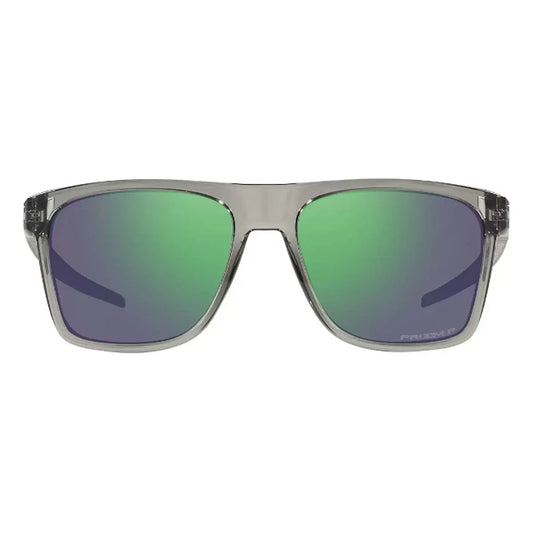 Oakley Leffingwell Prizm Jade Polarized Lenses, Grey Ink Frame