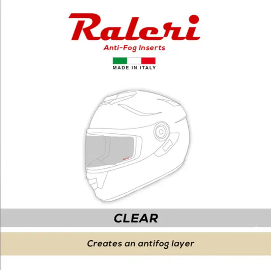 RALERI Anti Fog Clear Insert for Helmets