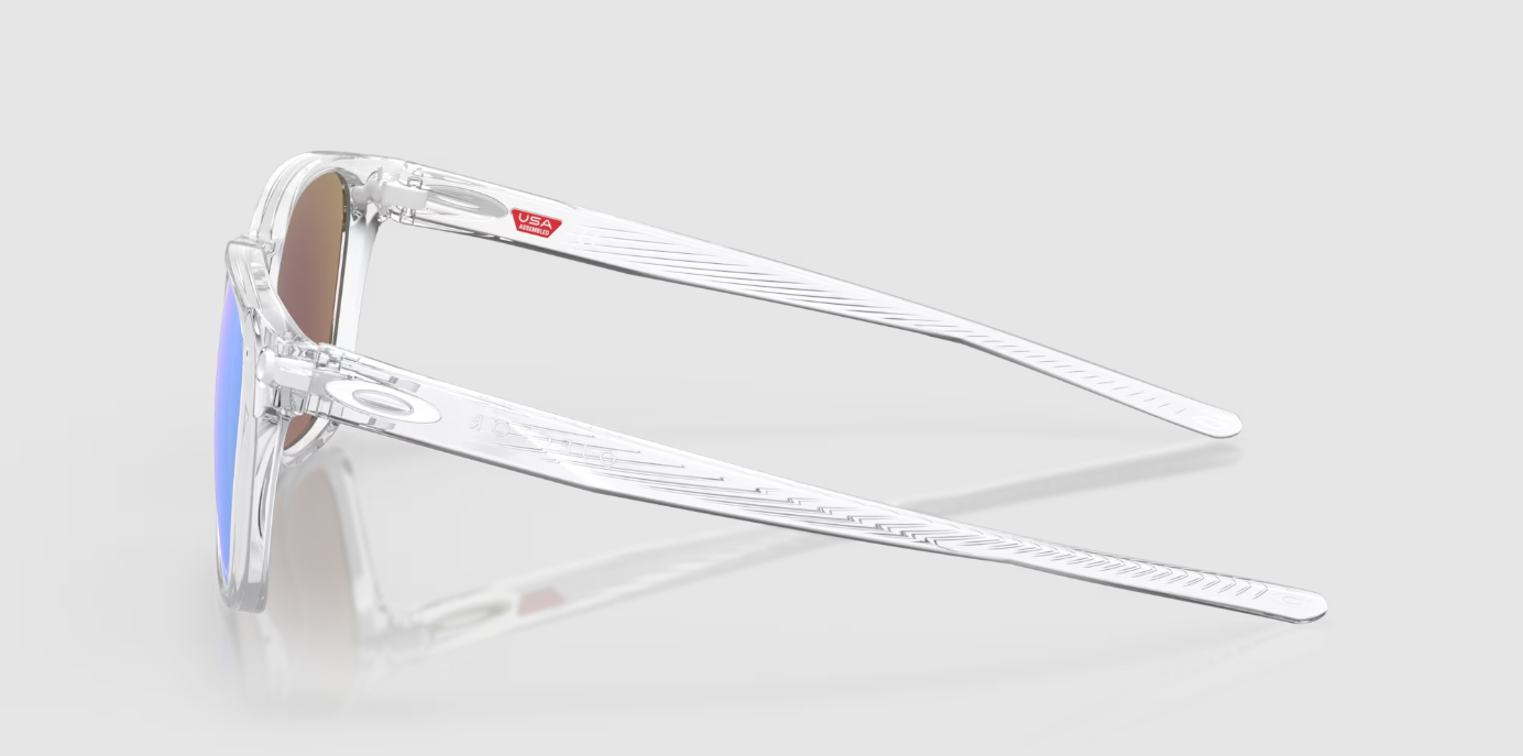 Oakley Ojector Prizm Sapphire Lenses, Polished Clear Frame Oakley