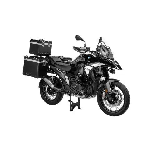 Touratech ZEGA Evo aluminium pannier system WITH STAINLESS STEEL RACK " 38/38 LTR for BMW R 1300 GSÂ