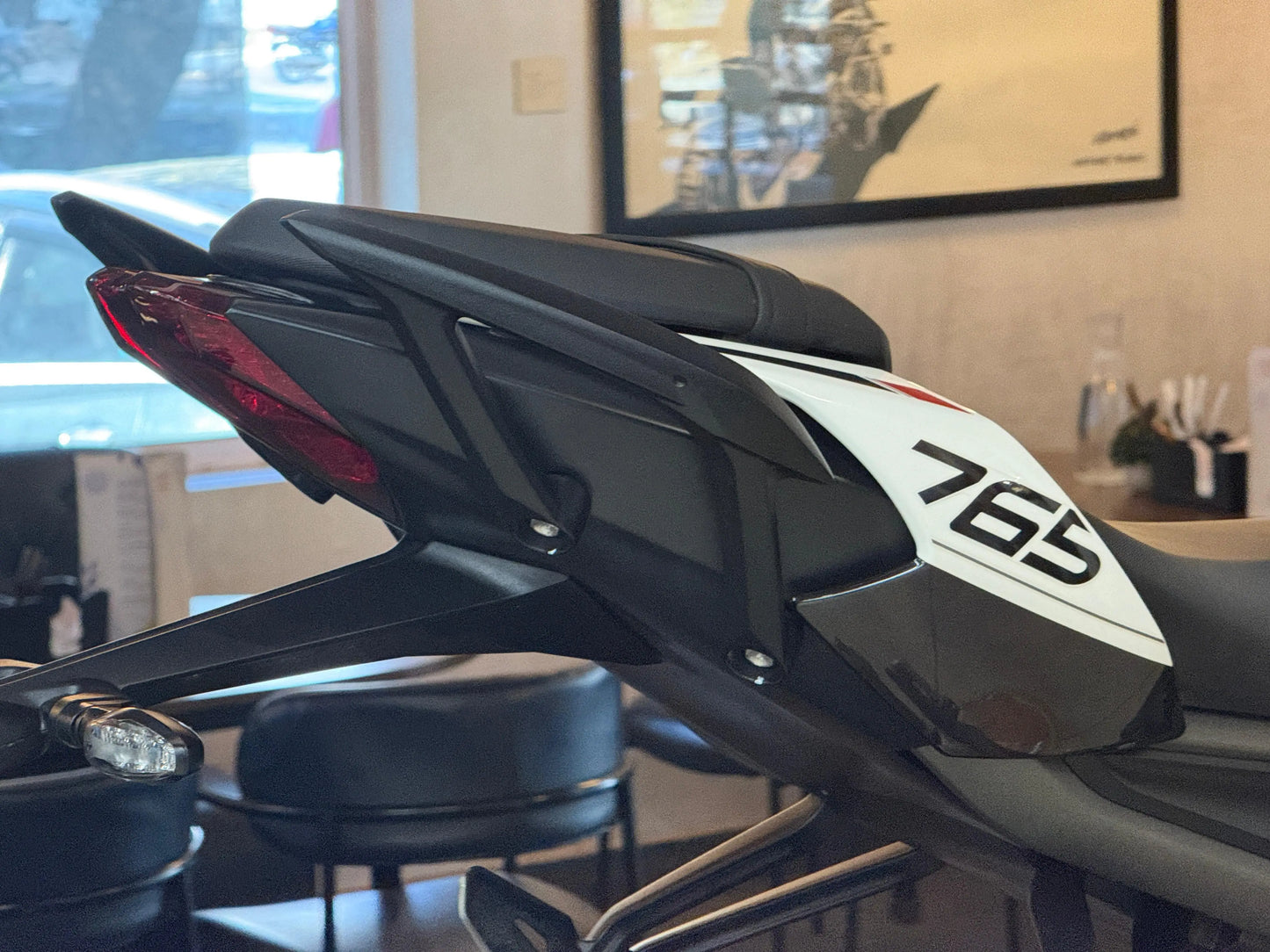 Triumph Street Triple 765 R- 2023 White (U.P Registered for Sale) Pathpavers Garage