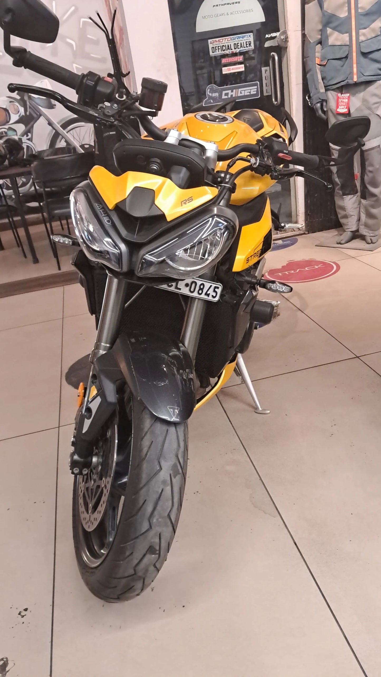 Triumph Street Triple RS 765 2023 DL Registered for Sale Pathpavers Garage
