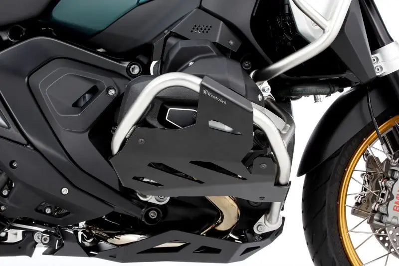 Wunderlich cylinder head protection for original engine protection bar R 1300 GS and GS Adventure - Set - black