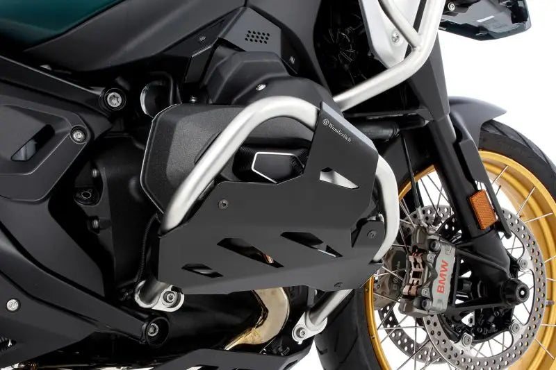 Wunderlich cylinder head protection for original engine protection bar R 1300 GS and GS Adventure - Set - black