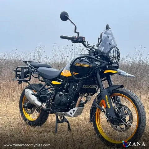 Zana OFFSET HANDLE RISER TEXTURE BLACK FOR HIMALAYAN 450 ZANA