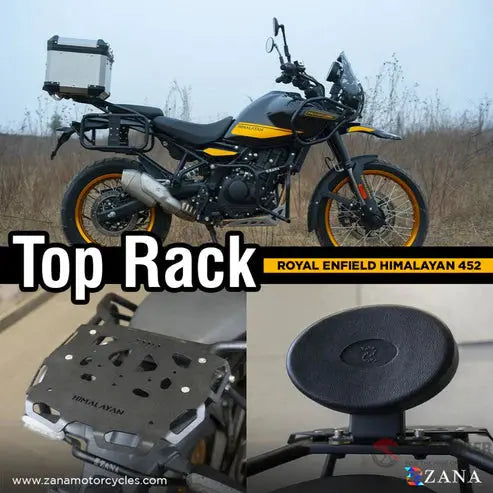 Zana Top Rack for Himalayan 450 with MS Plate ZANA