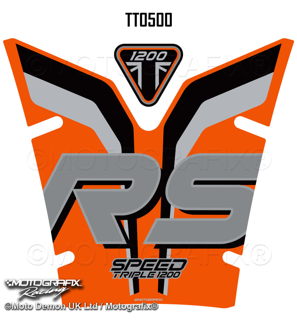 MotoGrafix Tank Pad For Triumph Speed Triple 1200 RS (2021-23) Motografix