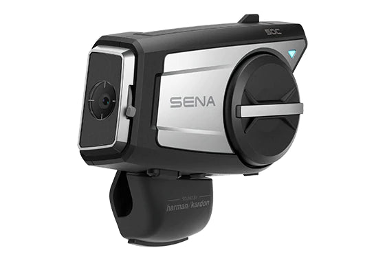 Sena 50C Premium Mesh Communication, 4K Camera, and SOUND BY Harman Kardon SENA