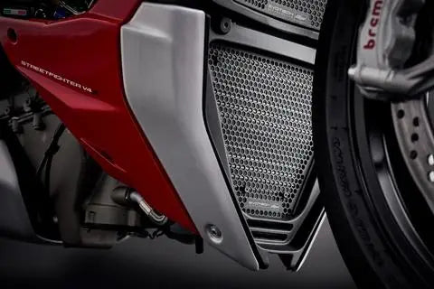 Evotech Performance Ducati Streetfighter V4 / panigale v4 / panigale v4s/ streetfighter v4 s Radiator Guard Set (2020+)