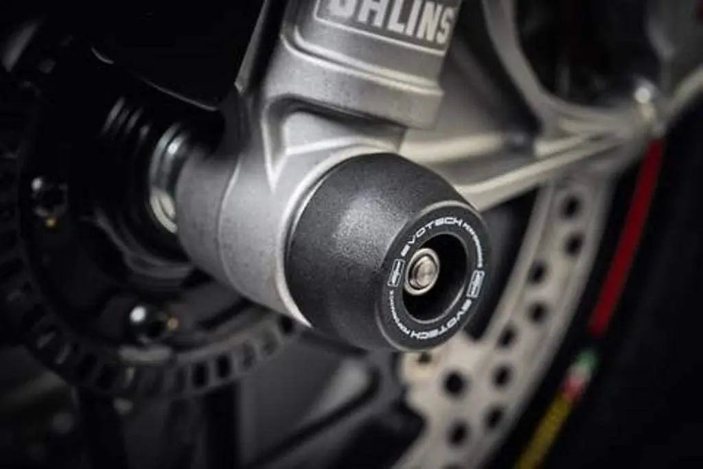 Evotech Performance Front Spindle Bobbins - Ducati Streetfighter V4 (2020+)Â
