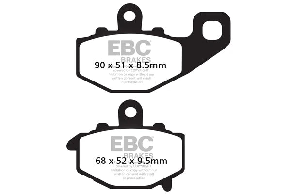 EBC Brake Pad - FA192HH ( Rear ) EBC