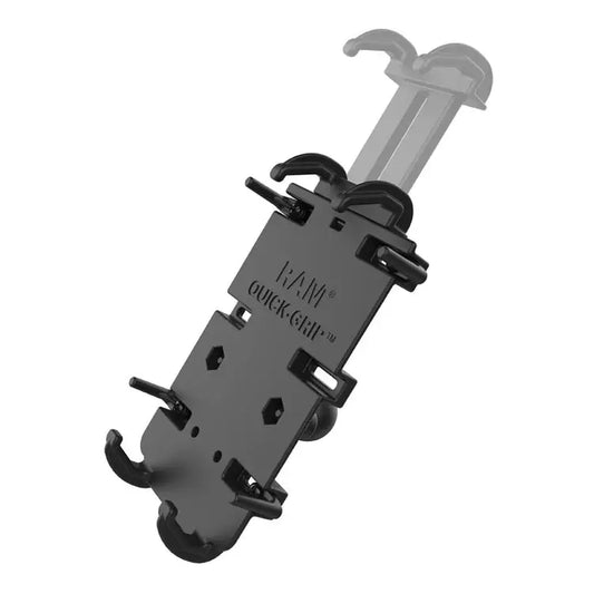 RAM Mount Quick-Grip Phone Mount with Handlebar U-Bolt Base