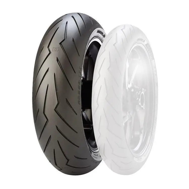 Pirelli Tyres | Motorcycle Tyres - Pirelli Diablo Rosso III Tyre's (Sizes Available- 120/70 ZR 17, 180/60 ZR 17, 180/55/ZR17 73W,190/55 ZR 17 & 200/55 ZR 17)