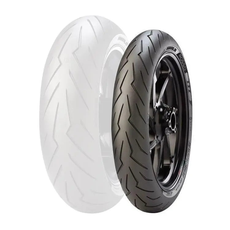 Pirelli Tyres | Motorcycle Tyres - Pirelli Diablo Rosso III Tyre's (Sizes Available- 120/70 ZR 17, 180/60 ZR 17, 180/55/ZR17 73W,190/55 ZR 17 & 200/55 ZR 17)