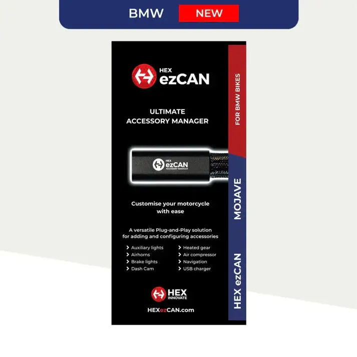 Hex EzCan Accessory Manager For BMW R1300GS (Gen 2) HEXEZCAN