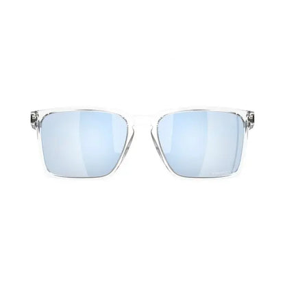 Oakley Exchange Sun, Prizm Deep Water Polarized Lenses, Polished Clear Frame Pathpavers