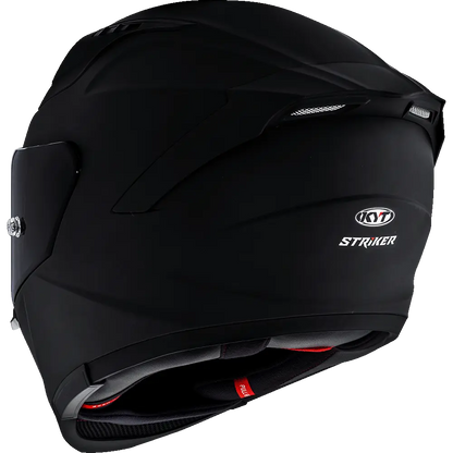 KYT Striker Plain Helmet Matt Black Pathpavers