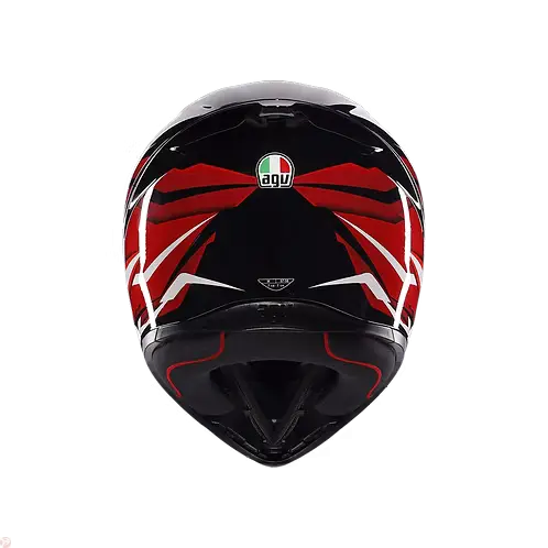 AGV K1 S HELMET - LION BLACK/RED/WHITE (ISI & ECE2206) 