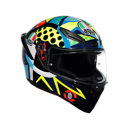 AGV K1 S HELMET - ROSSI WINTER TEST 2020 (ISI & ECE2206) 