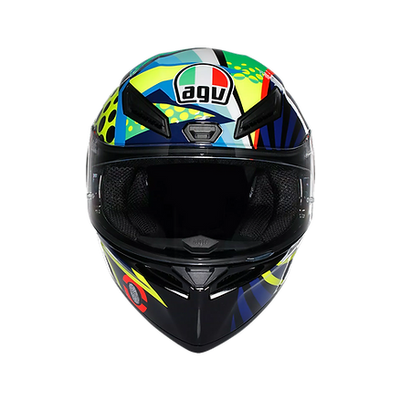 AGV K1 S HELMET - ROSSI WINTER TEST 2020 (ISI & ECE2206) 