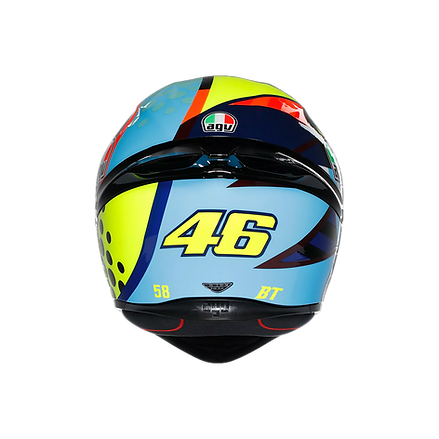AGV K1 S HELMET - ROSSI WINTER TEST 2020 (ISI & ECE2206) 