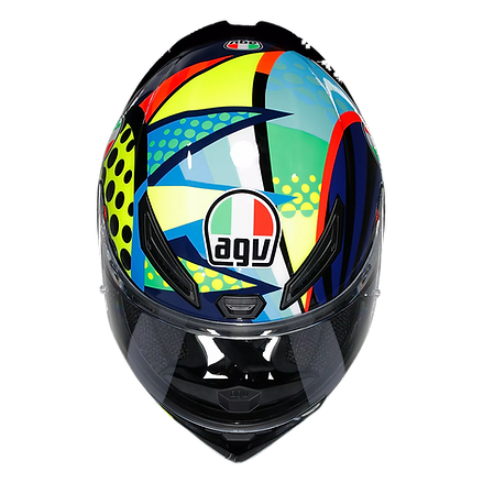 AGV K1 S HELMET - ROSSI WINTER TEST 2020 (ISI & ECE2206) 