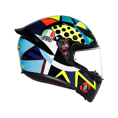 AGV K1 S HELMET - ROSSI WINTER TEST 2020 (ISI & ECE2206) 