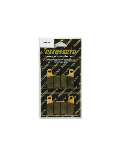 Accossato Brake Pads Kit For Motorcycle, AGPA109ST (Front) 