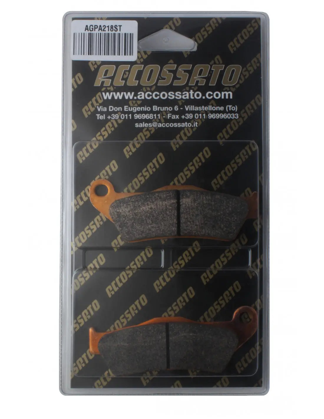 Accossato Brake Pads Kit For Motorcycle, AGPA218ST 