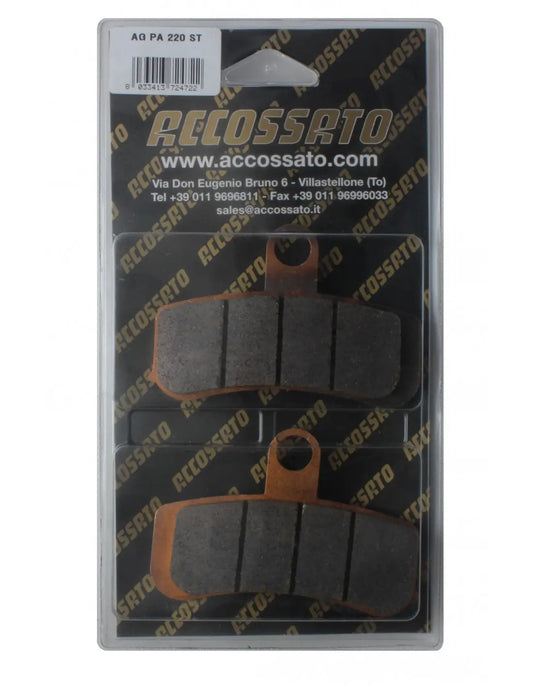 Accossato Brake Pads Kit For Motorcycle, AGPA220ST (Front) 