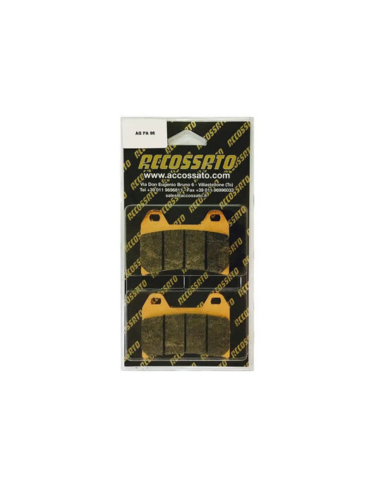 Accossato Brake Pads Kit For Motorcycle, AGPA96ST (Front) 