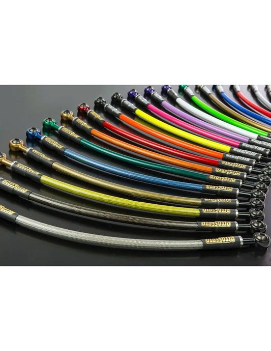 Accossato Modular Brake Hoses For Motorcycles - Length: 350 mm 